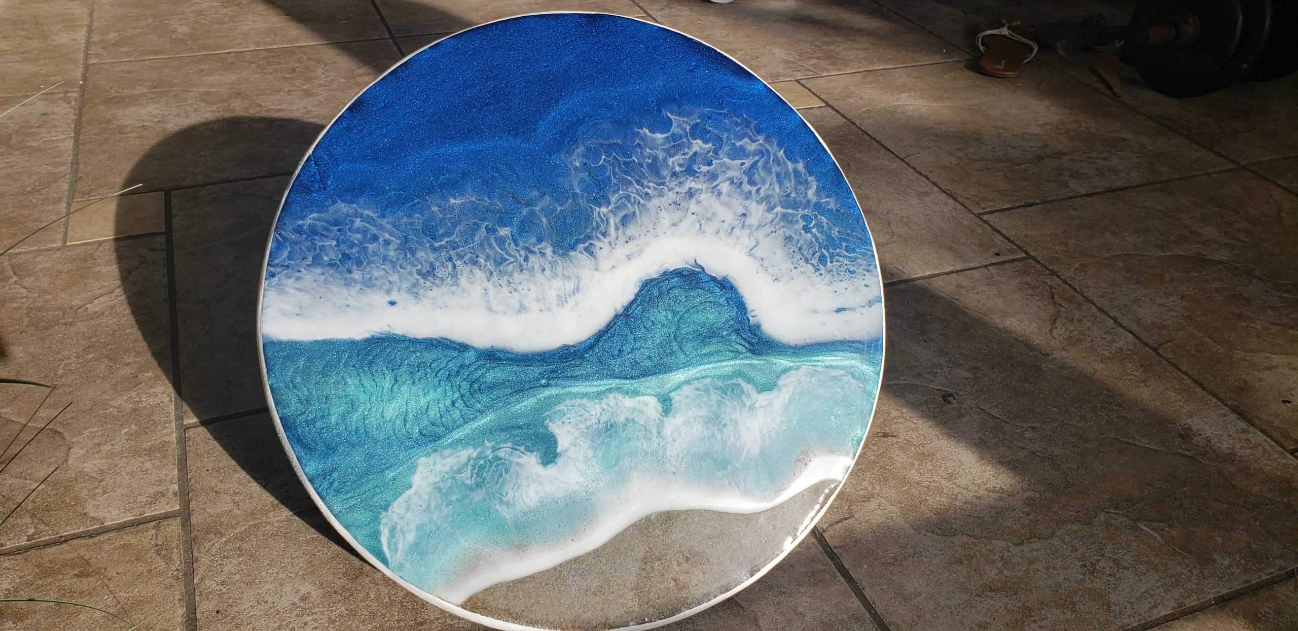 Ocean Resin Artwork
